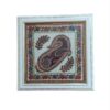 Persian Embroidered Tapestry Wall Hanging – Floral Boteh Textile Art