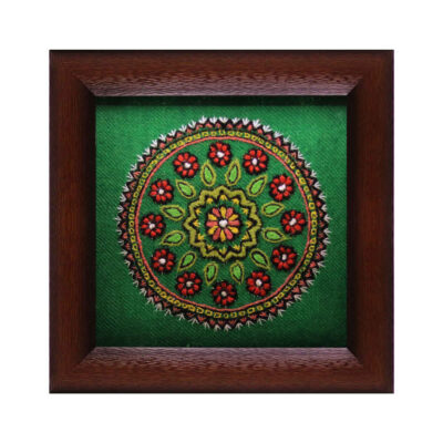 Persian Embroidered Tapestry Wall Hanging – Floral Paria Textile Art