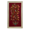 Persian Embroidered Tapestry Wall Hanging – Floral Pateh Textile Art