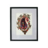 Persian Embroidered Tapestry Wall Hanging – Floral Sarv Textile Art