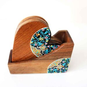 Iranian Drink Coasters Model Heart