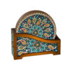 Drink Coaster Set With Persian Inspired Mandalas Design Luxino