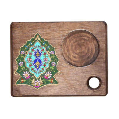 Drink Coaster Set With Persian Inspired Artistic Design Sana