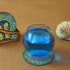 Drink Coaster Set & Holder With Persian Inspired Artistic Design Sonati