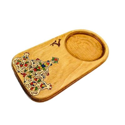 Drink Coaster Set With Persian Inspired Artistic Design Toranj