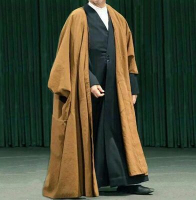 Islamic Men’s Wool Bisht Cloak for Cold Seasons – Arab Heritage