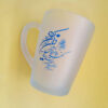 Islamic Glass Coffee Mug - Wa In Yakad Pattern