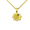 Islamic Wan Yakad Steel Necklace with Evil Eye Pendant