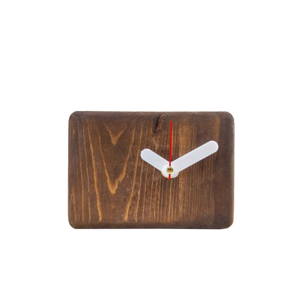 Modern Wooden Desk Clock Model Diako