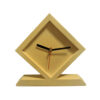 Modern Wooden Desk Clock Model Diamond