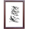 Bahr-Themed Persian Calligraphy Ink Painting on Paper by Roya Soleimani