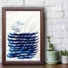 Original Persian Calligraphy Ink Art Painting on Paper by Roya Soleimani - Roya