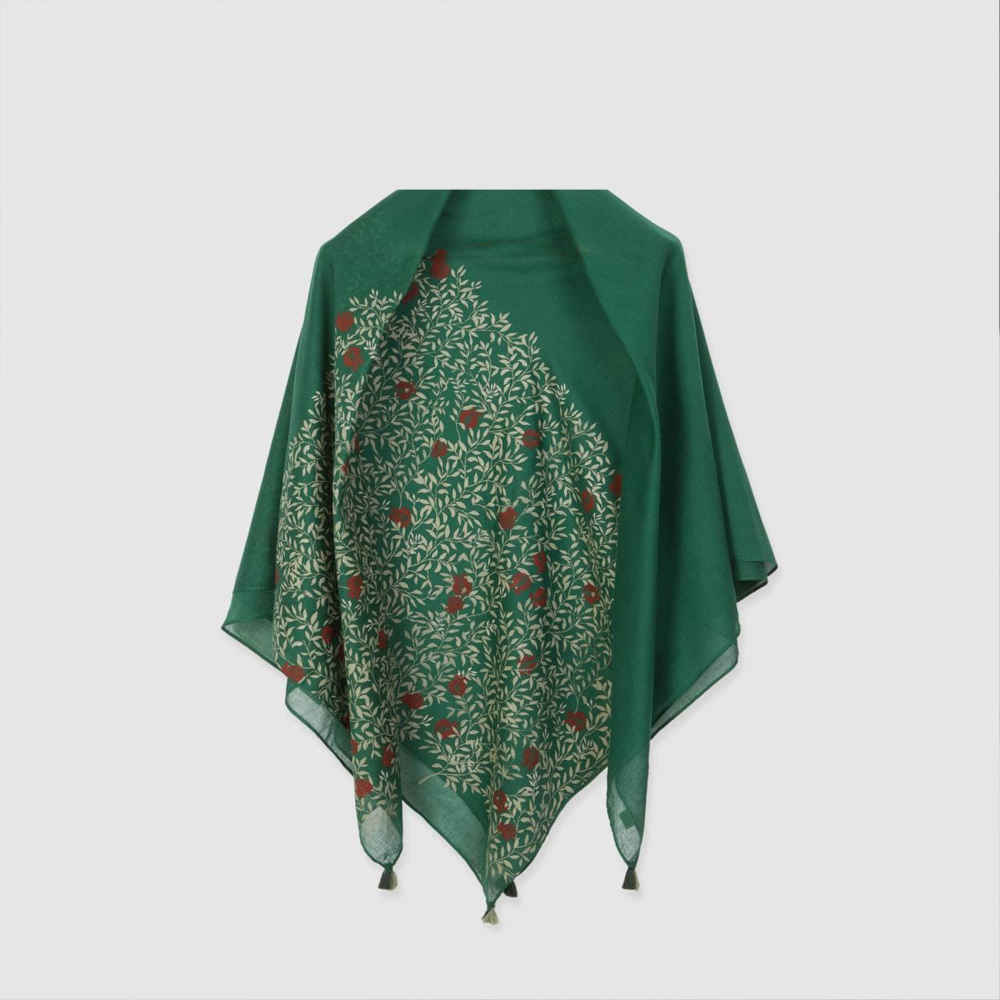 Floral Print Summer Scarf for Women - Luxe and Vibrant Design