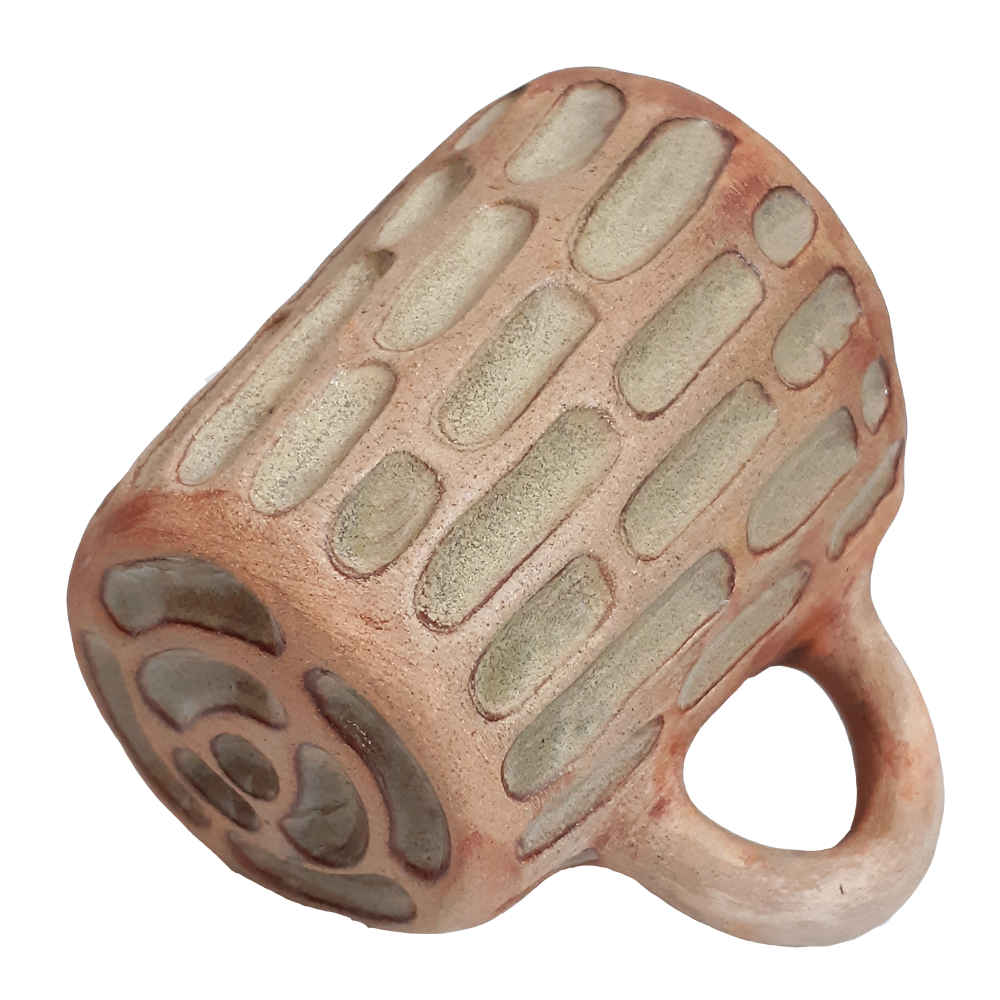 Artistic Handcrafted Pottery Mug – Farima Model