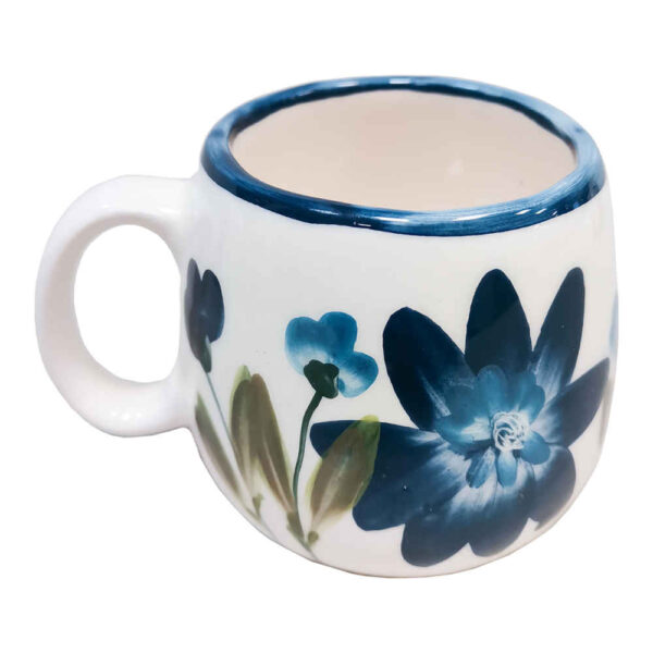 Artistic Pottery Cup - Handcrafted Golin Pattern