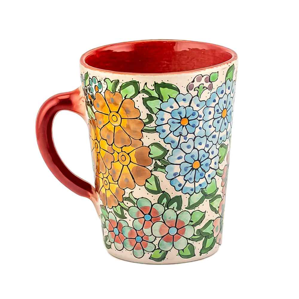 Artistic Handcrafted Pottery Mug - Sima Model