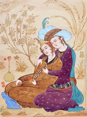 Persian Miniature Art Paintings