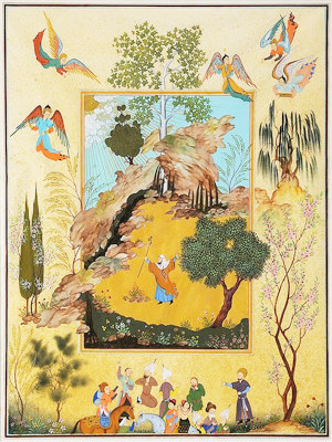 Persian Miniature Art Paintings