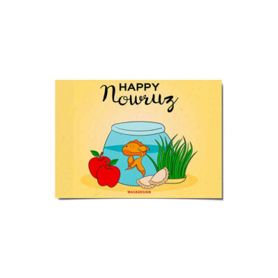 Happy Nowruz Greeting Card for Persian New Year Eid 4600667