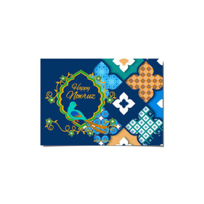 Happy Nowruz Greeting Card for Persian New Year Eid