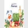 Happy Nowruz Greeting Card for Persian New Year Eid 7719427