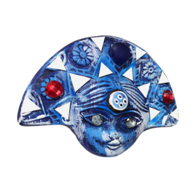 Decorative Persian Pottery Wall Hanging Amulet Model Noor