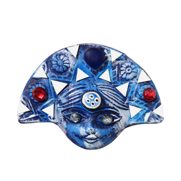 Decorative Persian Pottery Wall Hanging Amulet Model Noor