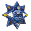 Decorative Persian Pottery Wall Hanging Amulet Model Sun