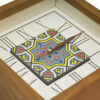 Persian Style Wooden Desk Clock Model Nazanin