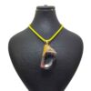 Wood & Resin Necklace Handcrafted Artistic Bold Style Leili