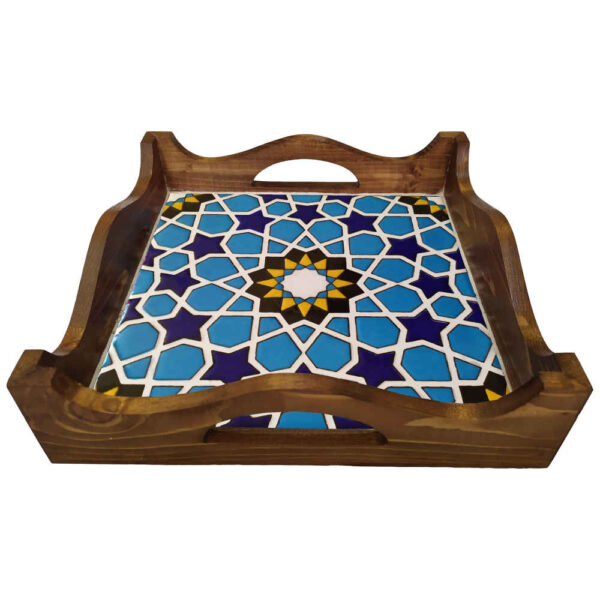 Persian Wooden Tray – Bina | Serve Tea, Coffee or Treats in Style