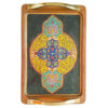 Eslimi Wooden Serving Tray – Timeless Persian Pattern for Tea & More