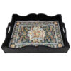 Farsh Wooden Serving Tray with Persian Motif – Elegant & Functional