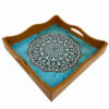 Houz Wooden Tray – Inspired by Persian Gardens, Perfect for Snacks