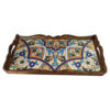 Karen Wooden Tray – Featuring Subtle Persian Motifs for Serving