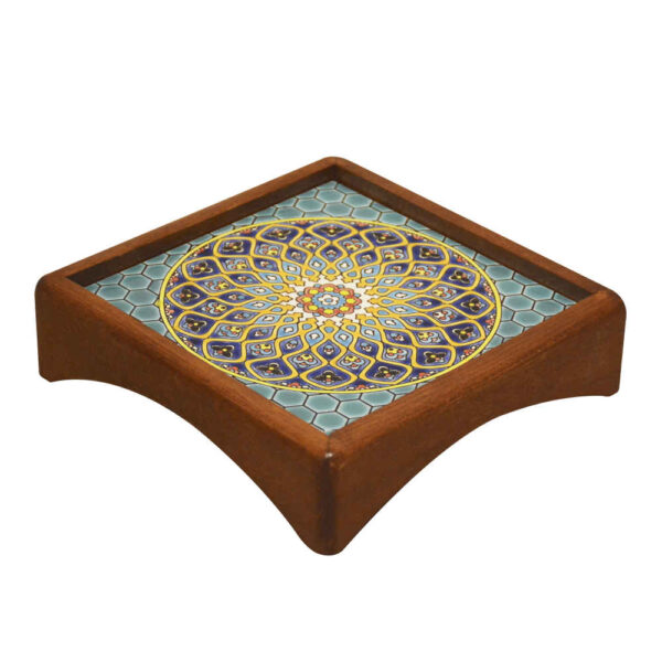 Persian Wooden Serving Tray – Khial | Perfect for Tea, Coffee & Snacks