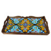 Leila Tray with Persian Design – Ideal for Snacks and Beverages