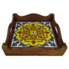 Persian-Inspired Serving Tray – Nava | Perfect for Tea and Snacks
