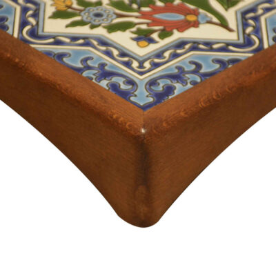 Rush Tea & Snack Tray – A Touch of Persian Craftsmanship