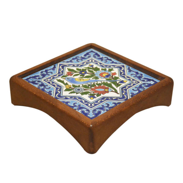 Rush Tea & Snack Tray – A Touch of Persian Craftsmanship