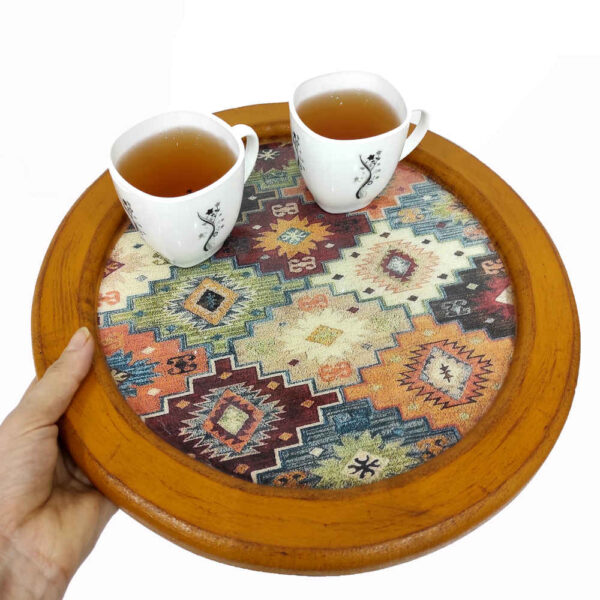 Persian Wooden Serving Tray Model Sonati ShopiPersia