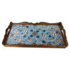 Persian Wooden Serving Tray – Tara | Great for Tea, Coffee & More