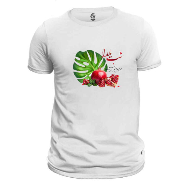 Pomegranate Pattern Yalda T-Shirt Model 9620973 – Rich Cultural Motif