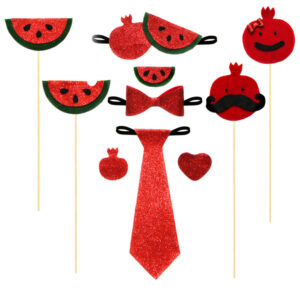 Red Yalda Cake Toppers Collection 7206972