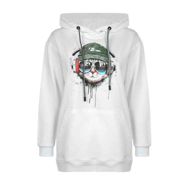 Woman's Cotton Hoodie Model 54176