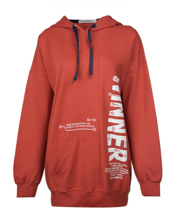 Woman's Cotton Hoodie Model 62972