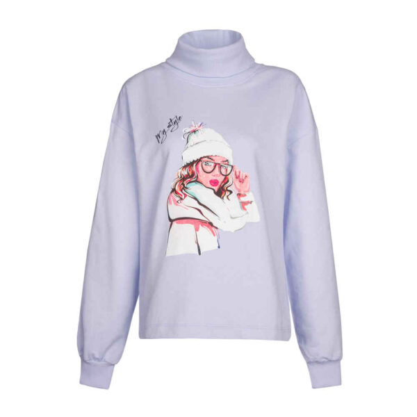 Woman's Cotton Sweatshirt Model 53526