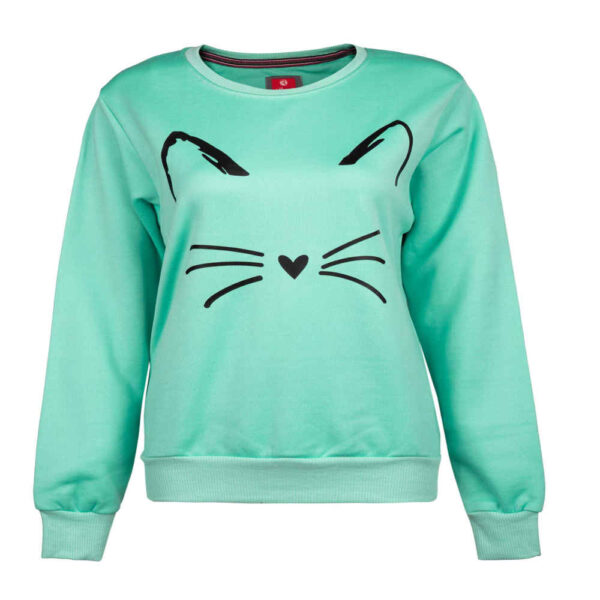 Woman's Cotton Sweatshirt Model 57627