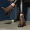 Ankle Leather Boots for Women – Model 112