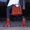 Ankle Leather Boots for Women – Model 113